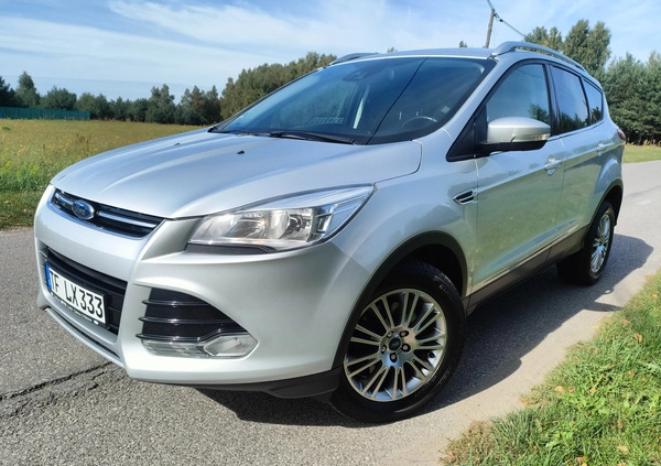 Ford Kuga cena 49700 przebieg: 212000, rok produkcji 2013 z Izbica Kujawska małe 254